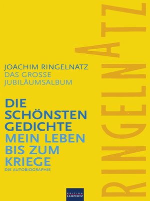 cover image of Ringelnatz